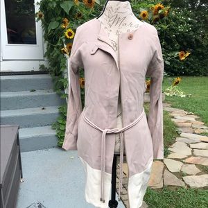 Doo.Ri Silk Colorblock Jacket/Topper Sz 4